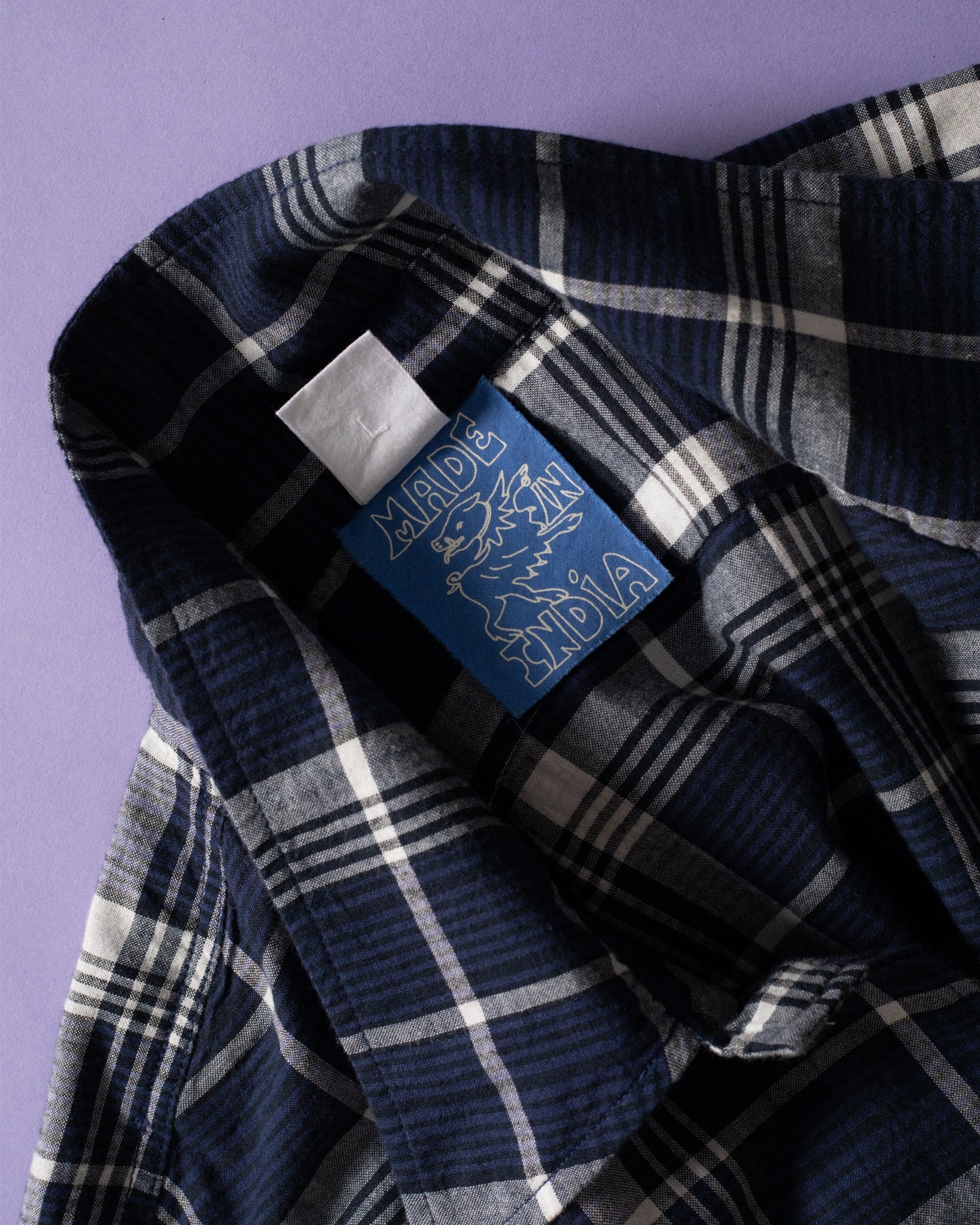 NU-00066-MD10 - Madras Throwdown Shirt - Image 3