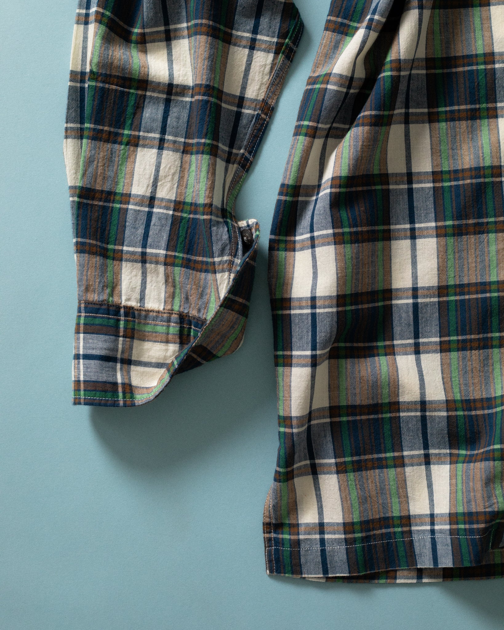 NU-00066-MD11 - Madras Throwdown Shirt - Image 3