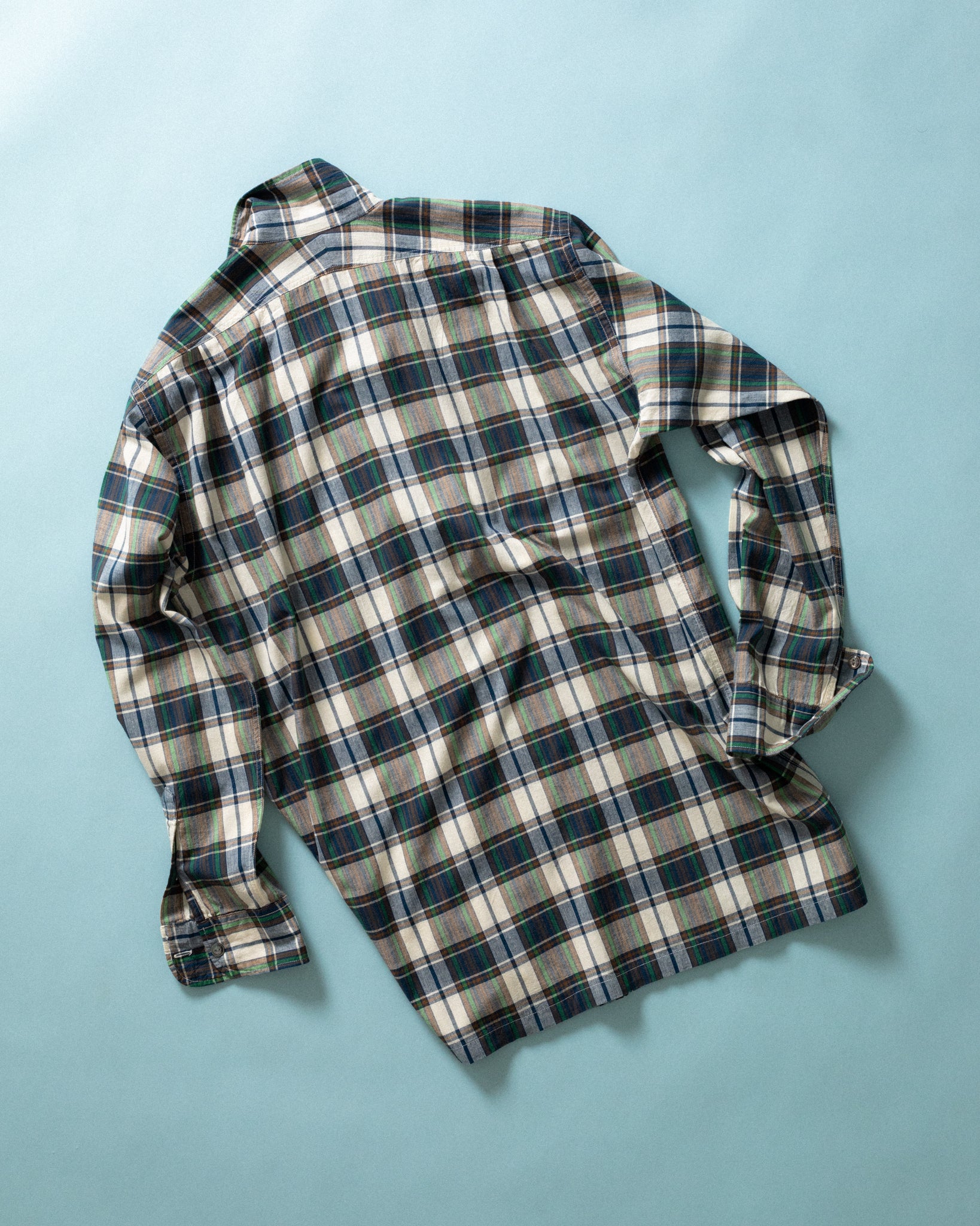 NU-00066-MD11 - Madras Throwdown Shirt - Image 5