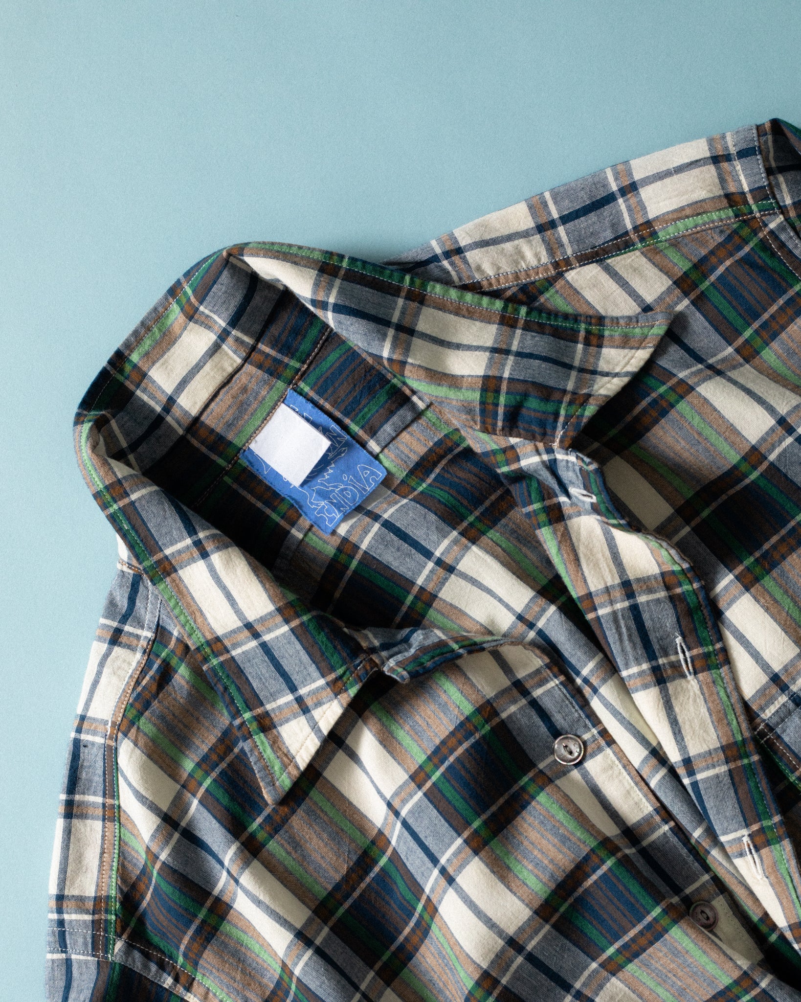 NU-00066-MD11 - Madras Throwdown Shirt - Image 6