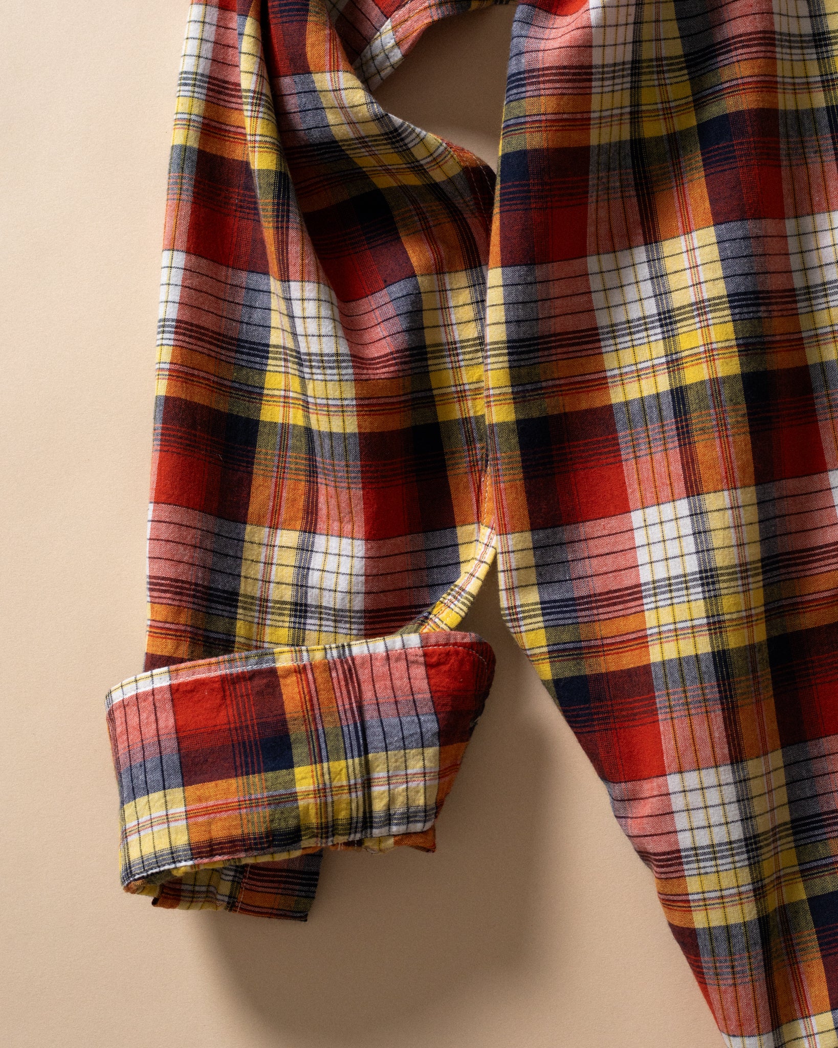 NU-00066-MD9 - Madras Throwdown Shirt - Image 3