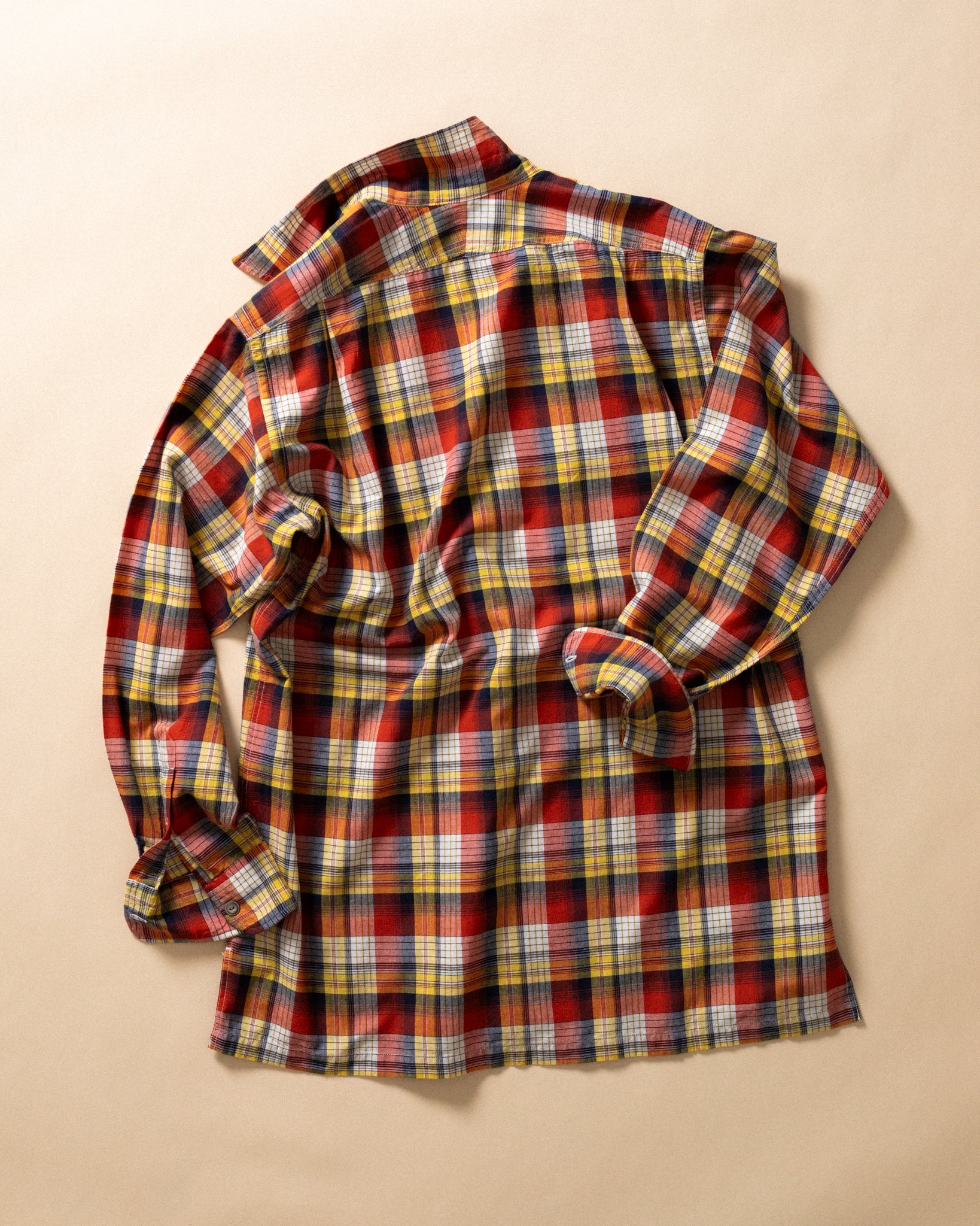 NU-00066-MD9 - Madras Throwdown Shirt - Image 4